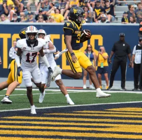 WVU football rolls past UT-Martin to move to 2-0 for 1st time since 2018